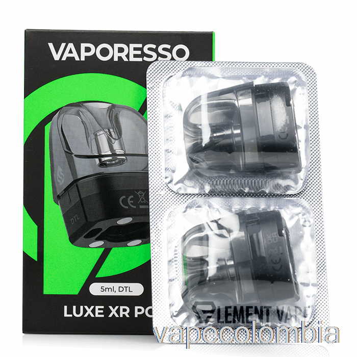 Vape Kit Completo Vaporesso Luxe Xr ​​cápsulas De Repuesto 5ml Cápsulas Dtl